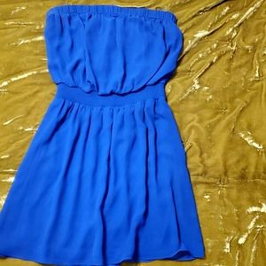 EXPRESS Blue Tube Dress 👗